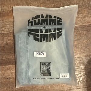 Homme + Femme Blue Bootcut Jeans